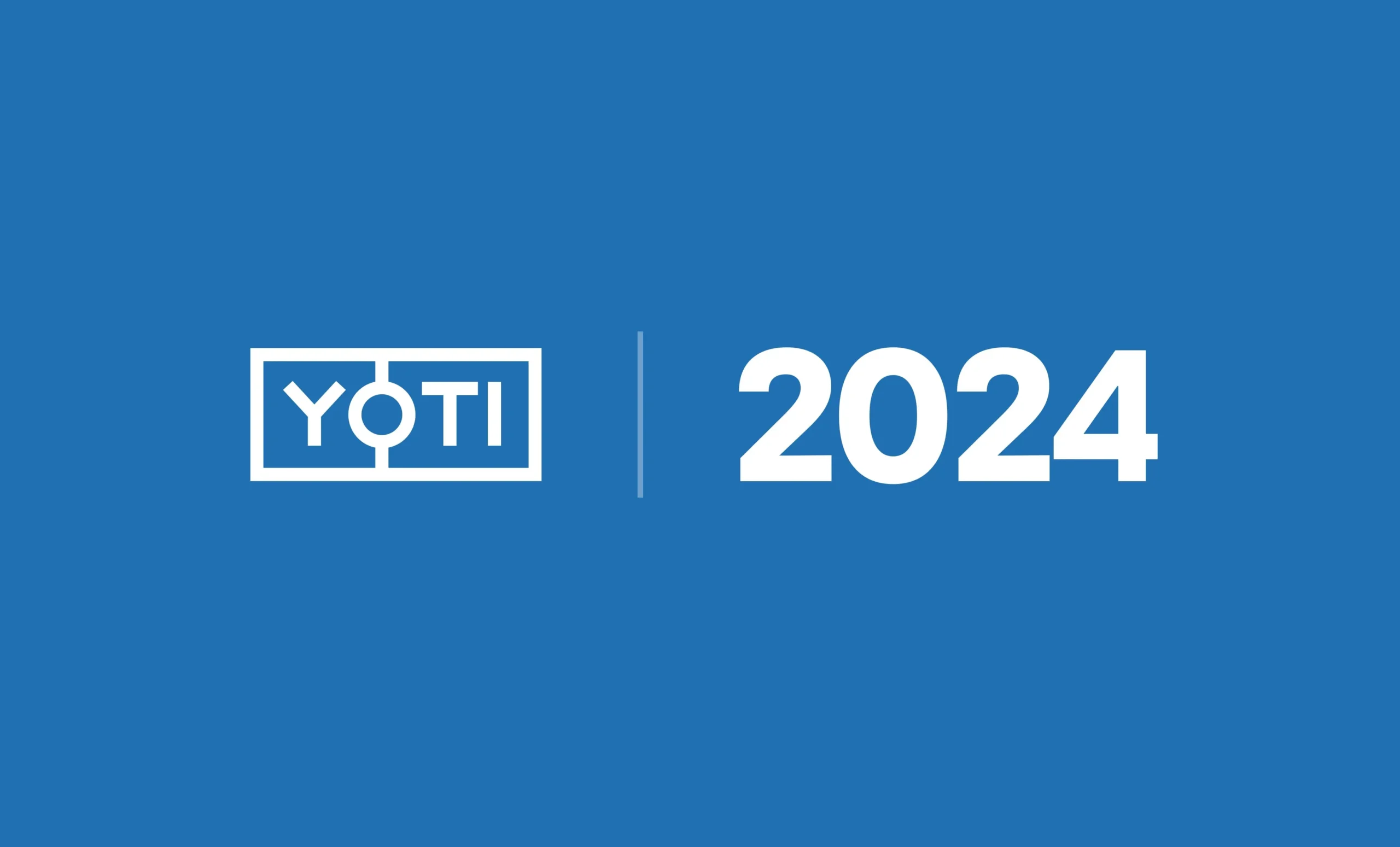 A simple image, showing the Yoti logo on the left-hand side and the year "2024" on the right-hand side.