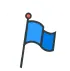 Blue flag